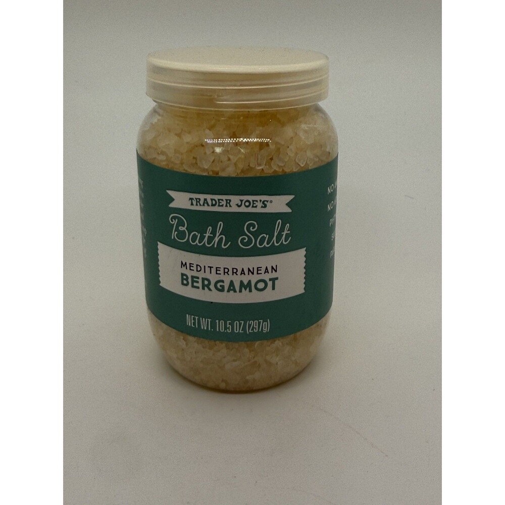 Trader Joe's Mediterranean Bergamot Bath Salt 10.5 Oz (297g) New